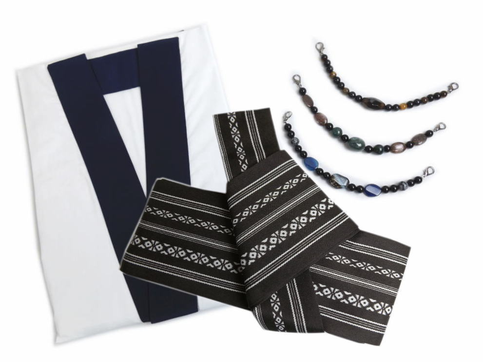 着物 袷 メンズ 男性 お仕立て上がり 5点セット グレー M 羽織 羽織紐 ワンタッチ角帯 半襦袢 お正月 記念日 男物 紳士用 洗える 無地