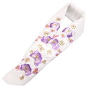 半衿 半襟 刺繍 白色地 金糸入り 紫牡丹桜流水 日本製 振袖 成人式 卒業式 袴 着物 女性用 レディース きもの 洗える 振袖用 桜柄