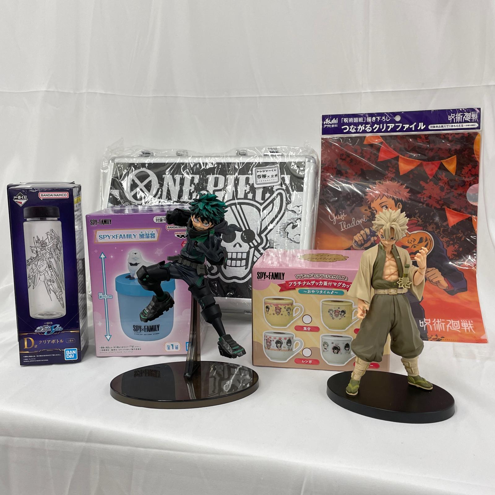 美品 BANDAI NAMCO バンダイナムコ おもちゃ・玩具 【まとめ売り】 鬼滅の刃 呪術廻戦 ヒロアカ ワンピース スパイファミリー ガンダム【中古】【送...