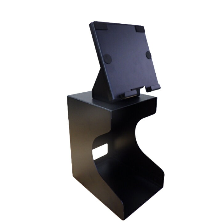 タブレットスタンド 和信テック ipadスタンド プリンター収納 タブレットPCスタンド 8~13インチiOS Android置き台 角度調整可能 タブレットプリンターボックス 卓上 省スペース POSレジスタンド