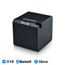 レシートプリンター サーマルプリンター WS-58IIK 和信テック POSレジプリンター ミニプリンター コンパクト 小型 USB Bluetooth スマホ タブレット印刷 業務用【レシート幅：58mm】