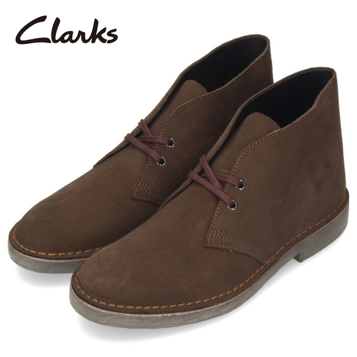 クラークス Clarks デザートブーツ 2 メンズ スエード ダークブラウン ショートブーツ 茶色 Desert Boot 2 255J 26155506 セール