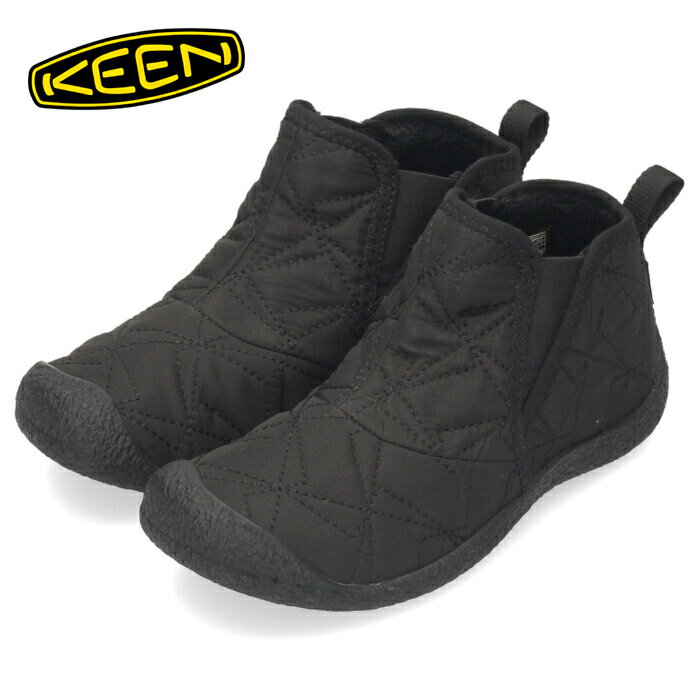 キーン KEEN レディース ブーツ HOWSER ANKLE BOOT ハウザー アンクル ブーツ 1025543 ブラック 脱ぎ履きが容易