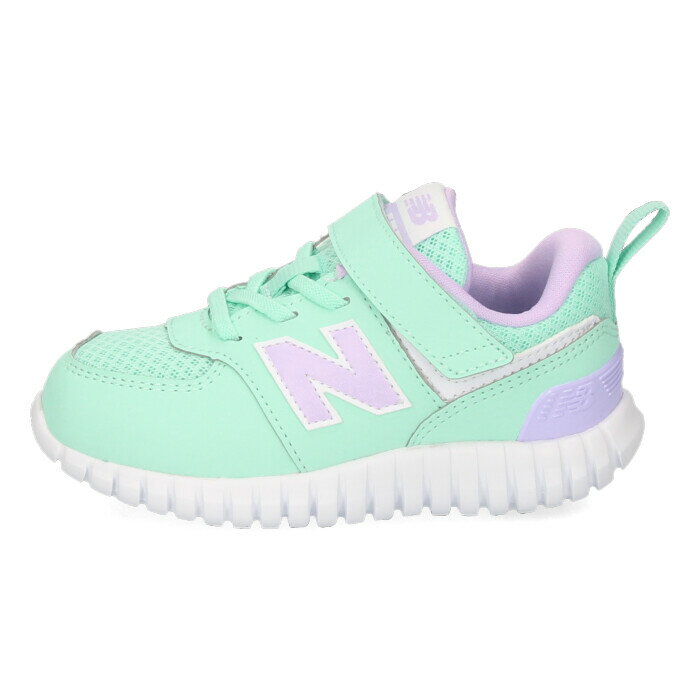 【20%OFF】 ニューバランス ベビー キッズ スニーカー new balance IV57F LM ミント 子供靴 ベルクロ セール