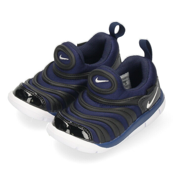 ナイキ ベビー キッズ ダイナモフリー スニーカー NIKE 靴 DYNAMO FREE (TD) 343938-437 黒 ブラック ネイビー スリッポン 子供 セール