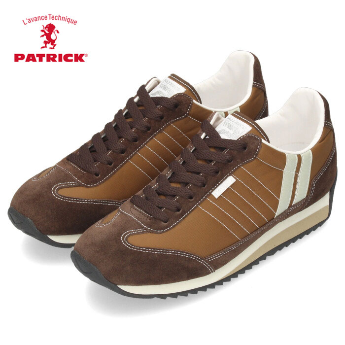 パトリック スニーカー レディース メンズ マラソン PATRICK MARATHON 942155 ブラウニー 靴 日本製
