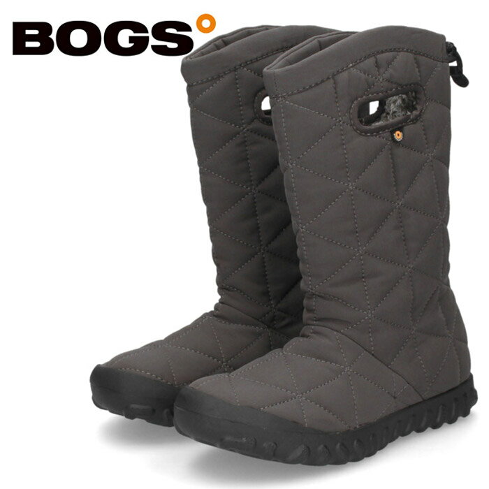 ボグス スノーブーツ レディース スノーブーツ レディース BOGS ボグス 防水 防寒 滑らない 暖かい ウィンターブーツ 防滑 雪 B-MOC HIGH 78940S ダークグレー 靴