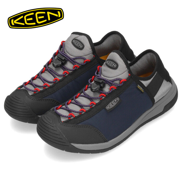 キーン メンズ スニーカー 靴 防水 軽量 シューズ KEEN フッドモック エイチエス 1026101 マルチカラー ネイビー グ…