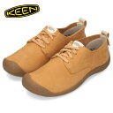 キーン スニーカー メンズ 本革 シューズ モージー ダービー KEEN MOSEY DERBY 1026460 ブラウン レザー ローカット 靴 Apple Cinnamon Birch セール