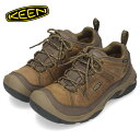 【マラソン限定クーポンで5%オフ】KEEN キーン メンズ トレッキング ハイキング 防水 レザー シューズ スニーカー ブ…