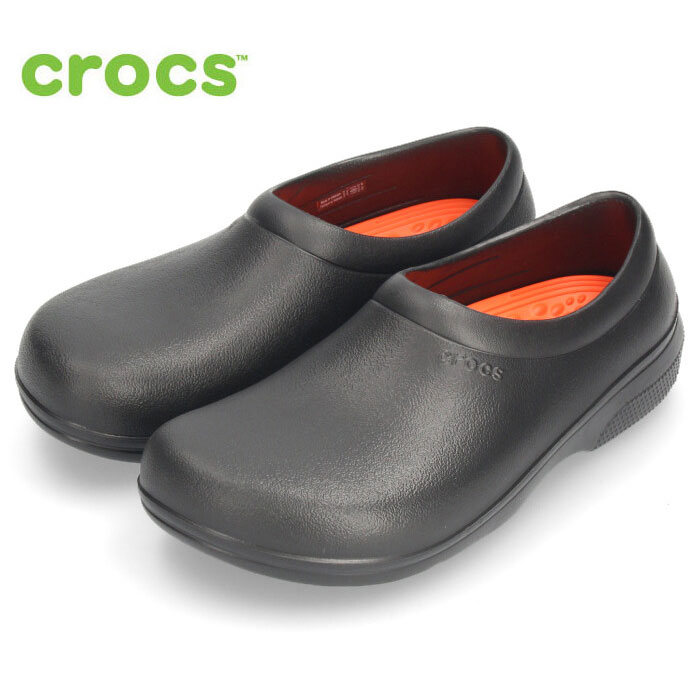 NbNX T  Y fB[X I U NbN CgCh Xb|  CROCS ON THE CLOCK LITERIDE SLIP ON 207230 ubN V[Y