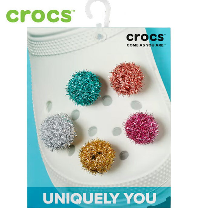 【20日はクーポンで5 オフ】クロックス ジビッツ チャーム キラキラ アクセサリー crocs JIBBITZ 10169 ハイローディスコ DISCO 5カラー