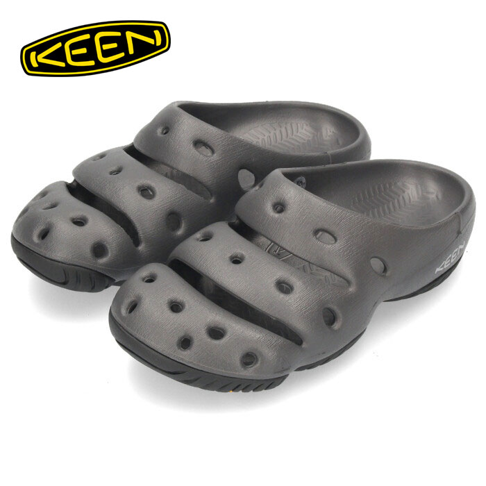 キーン ヨギ メンズ サンダル サボ クロッグ KEEN 1024633 YOGUI Magnet/Black グレー シルバー セール