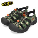 KEEN キーン ニューポート レトロ メンズ サンダル 1026346 NEWPORTRETRO NEWACOMAP グリーン 地図 アウトドアサンダル キャンプ アウトドア フェス 靴