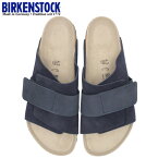 【マラソン限定クーポンで5%オフ】ビルケンシュトック BIRKENSTOC サンダル メンズ キョウト ミッドナイト レザー スエード 1020751 幅広 定番 Kyoto MIDNIGHT