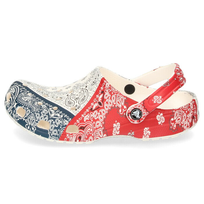 crocs クロックス メンズ サンダル クラシック バンダナ クロッグ 206871 マルチ CLASSIC BANDANA CLOG コンフォート シューズ