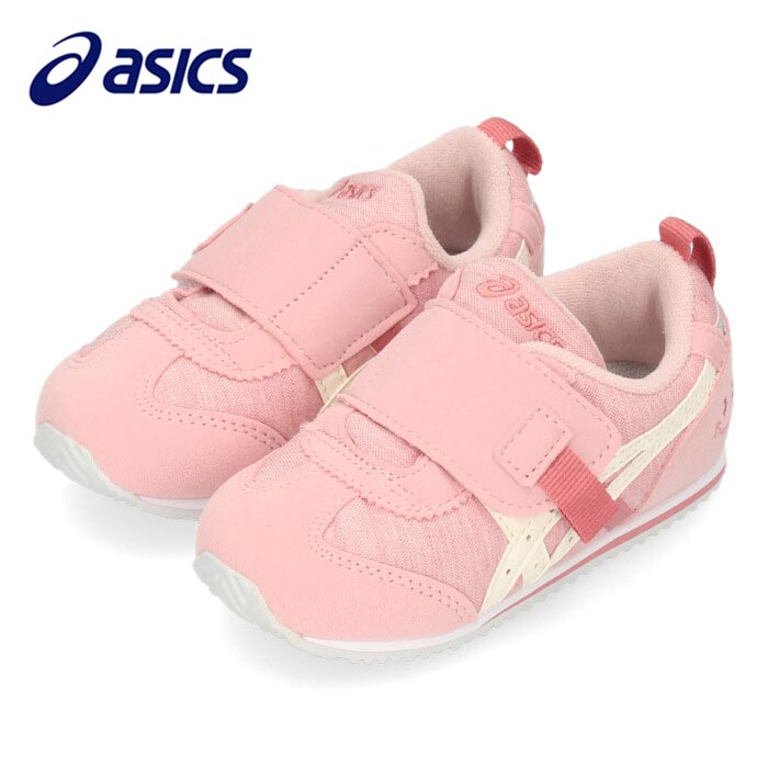 アシックス スニーカー キッズ asics スクスク アイダホ IDAHO BABY OC 1144A226 226PK ピーチピンク×オフホワイト ベビー 子供靴 シューズ セール