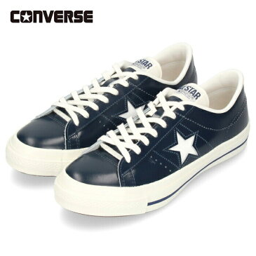 CONVERSE コンバース スニーカー メンズ ワンスター J 35200410 青 紺 ブルー ネイビー ONE STAR J シューズ レザー ローカット カジュアル 日本製 セール