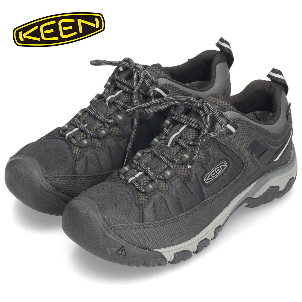 KEEN キーン メンズ スニーカー ハイキングシューズ 防水 防滑 軽量 アウトドア 1017721 ターギー EXP ウォータープ…