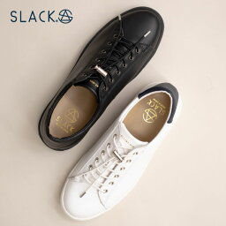 スニーカー メンズ レザー 本革 日本製 白 黒 エルクルード スラック フットウェア SLACK FOOTWEAR ELCLUDE JP SLJ191-124 SLJ191-003 ホワイト ブラック 国産