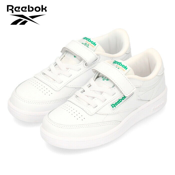 リーボック 子供 キッズ スニーカー CLUB C 1V GZ5268 ベルクロ ホワイト REEBOK