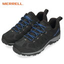 【マラソン限定クーポンで5%オフ】メレル トレッキングシューズ メンズ ハイキングシューズ 登山靴 スニーカー アウトドア 防水 靴 MERRELL ACCENTOR 3 WP J135471 BLACK ブラック