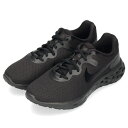 【5日はクーポンで5％オフ】ナイキ スニーカー メンズ NIKE レボリューション 6 NN REVOLUTION 6 NN DC3728-0012 ブラック ランニング 靴 ランニングシューズ 黒