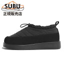 SUBU スブ メンズ カマン モック シューズ KAMAN Moc Shoes ブラック 黒 厚底 起毛 ボア 暖かい 防寒 秋冬 シューズ 靴 SK112 ...