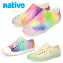 lCeBuV[Y fB[X Xb| EVA y Native Shoes JEFFERSON PRINT WFt@[\ SV^ Xj[J[ C