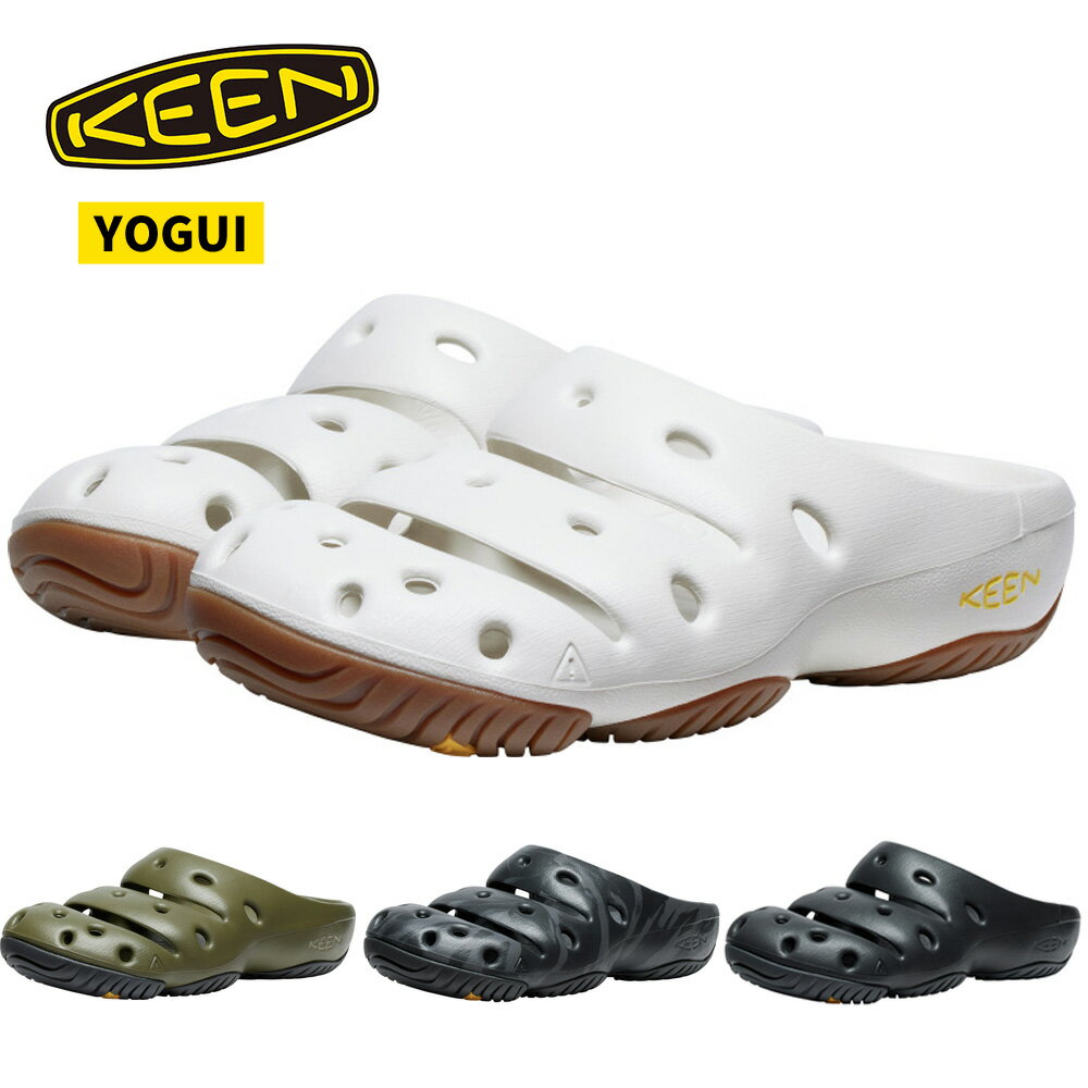 キーン ヨギ メンズ サンダル 防滑 アウトドア クロッグ KEEN YOGUI EVA かかとなし 軽量 1028957 1028524 1028521 1028525