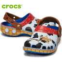 クロックス キッズ サンダル 子供 子ども ジュニア ピクサー トイストーリー ウッディ クロッグ 男の子 女の子 crocs 209461 KIDS TOYS...