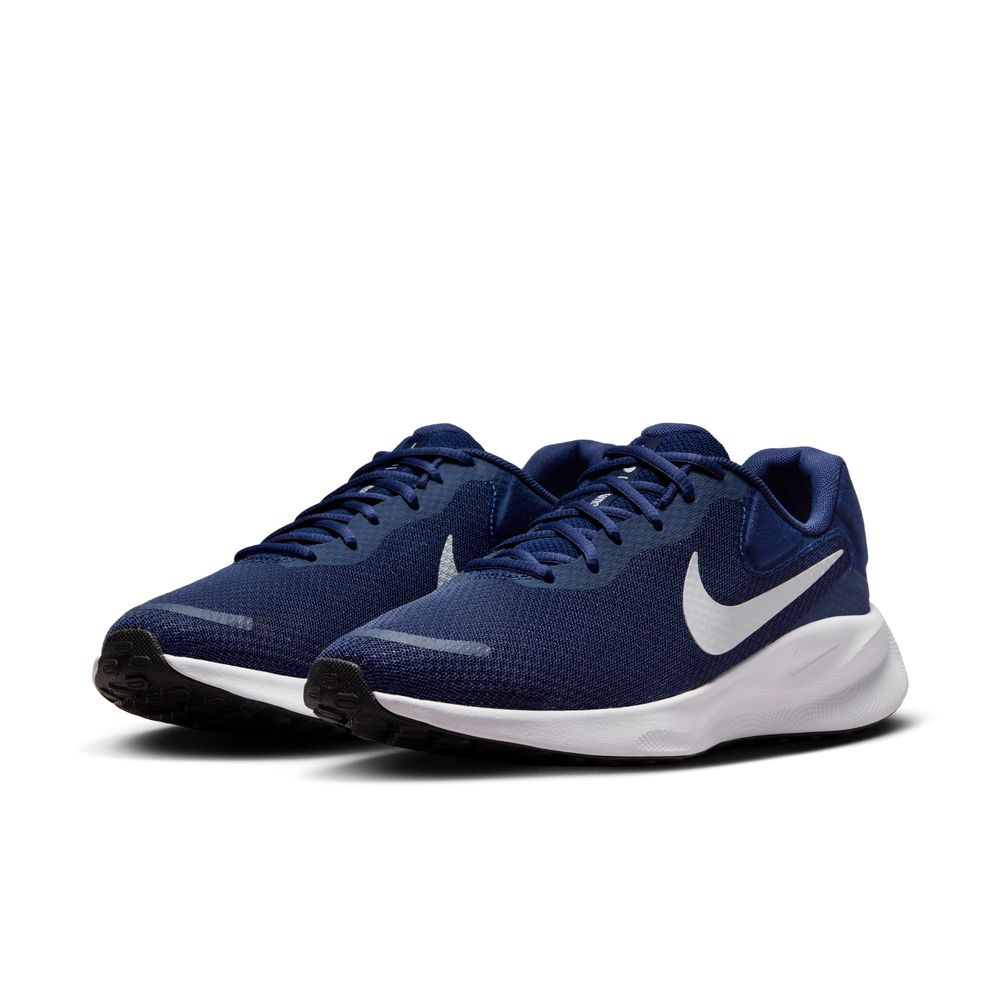 【楽天SS限定！5％オフCP】ナイキ レボリューション 7 スニーカー メンズ ランニングシューズ NIKE FB2207 400 ミッドナイトネイビー カジュアル シューズ 大きいサイズ ローカット 紺