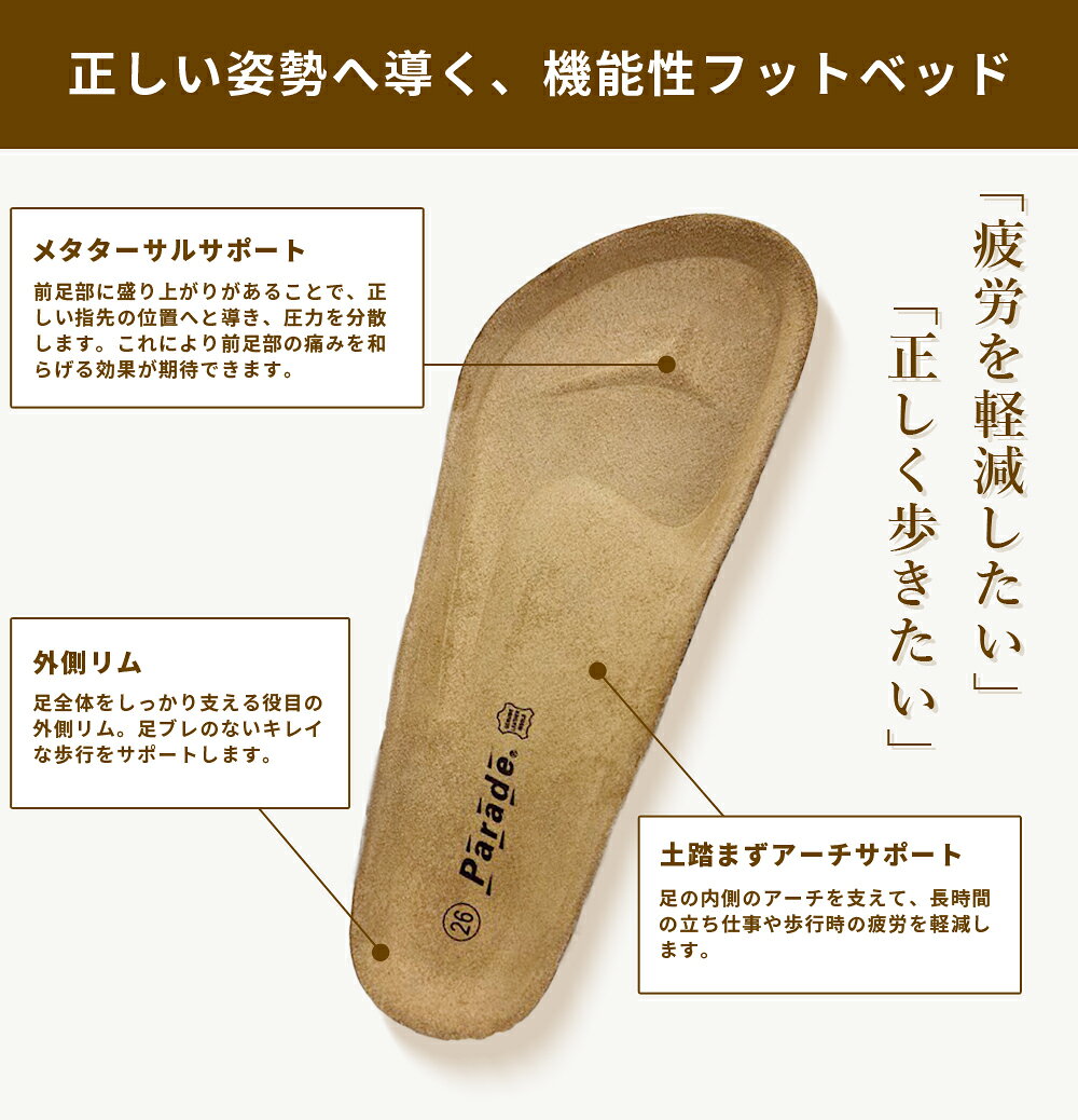 【最大80％オフクーポン配布中！】 サンダル メンズ おしゃれ フットベッド 合皮 ...
