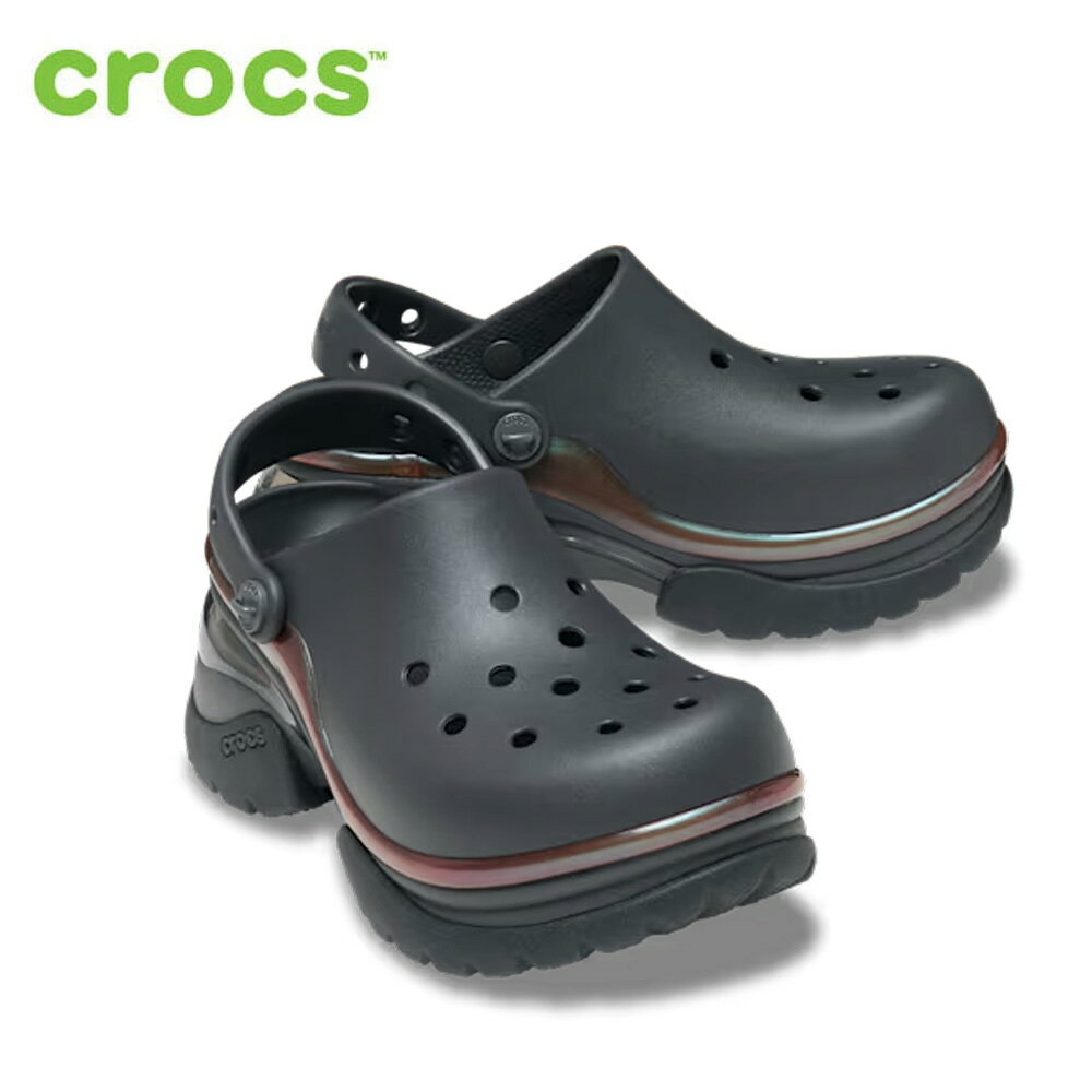 楽天市場】crocs（カラーブラック）（サボ｜サンダル）：レディース靴