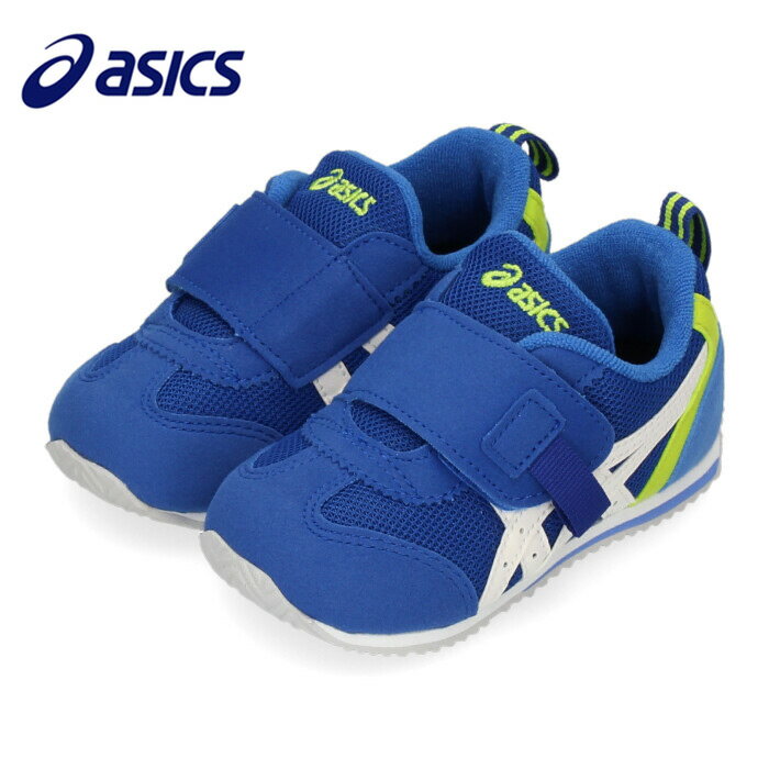 【20%OFF】 アシックス asics スニーカー キッズ ベビー スクスク アイダホ BABY KT-ES 2 1144A082-400 ブルー すくすく 子供靴 ベルクロ 82-56 セール