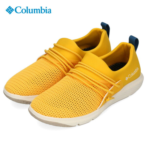 ColumbiaコロンビアスリッポンメンズレディースYU0261SurfSandBreezeIIサーフサンドブリーズ2メッシュ黄