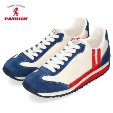 PATRICK パトリック スニーカー レディース メンズ 942009 42009 日本製 靴 スニーカー MARATHON TEKND マラソン テコンドー トリコロール