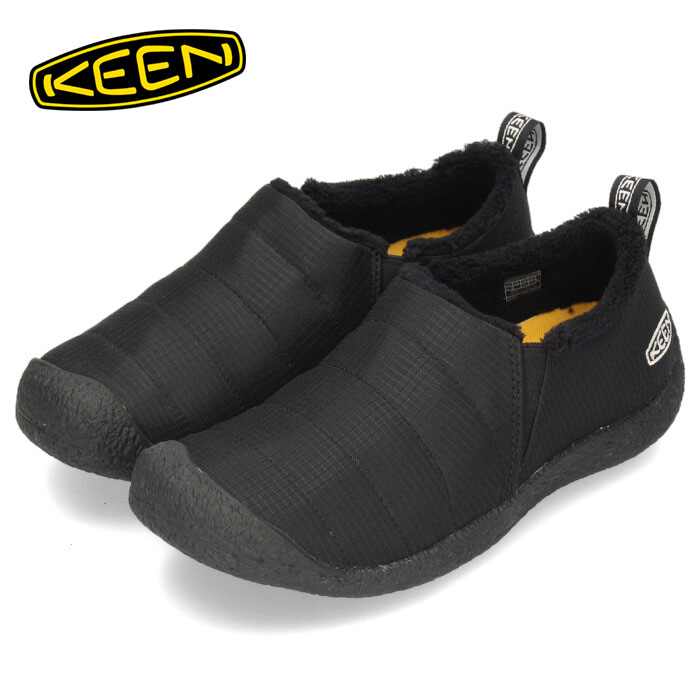 【20日はクーポンで5%オフ】KEEN キーン レディース スリッポン 保温 暖か ハウザー ツー 1023981 HOWSER 2 ブラック…