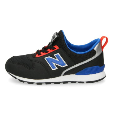 ニューバランス キッズ スニーカー new balance PT996S BK スリッポン ブラック 子供靴 ジュニア 軽量 黒 (801701) セール