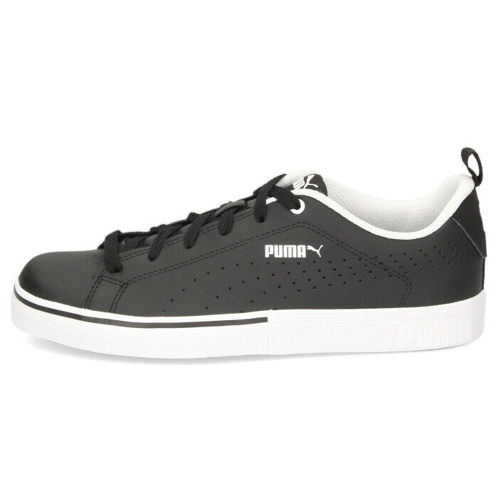 【30%OFF】 PUMA レディース ジュニア スニーカー プーマ ブレークポイント VULC パーフ BG 373651-03 ブラック シンプル オフィス 通勤 通学 学生 セール