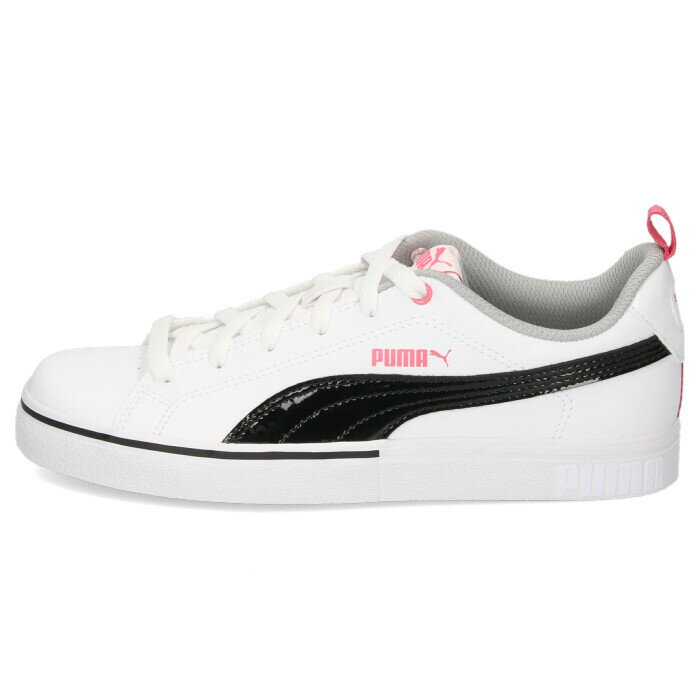 【44%OFF】 PUMA レディース ジュニア スニーカー プーマ ブレークポイント VULC BG 373633-03 ホワイト シンプル オフィス 通勤 通学 学生 セール