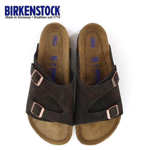 楽天Parade ワシントン靴店ビルケンシュトック BIRKENSTOCK チューリッヒ レディース メンズ ZURICH BS 1009530 幅広 サンダル スエード モカ ブラウン 国内正規品