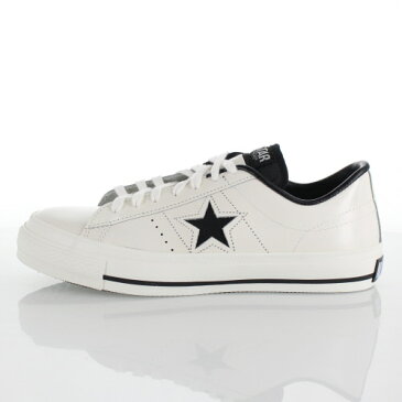 CONVERSE コンバース ONE STAR J ワンスター 46510 ホワイト／ブラック 白 黒 レディース スニーカー 靴