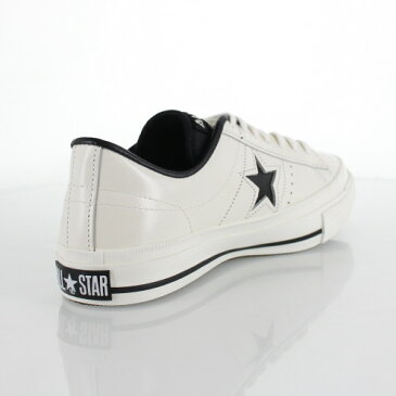 CONVERSE コンバース ONE STAR J ワンスター 46510 ホワイト／ブラック 白 黒 レディース スニーカー 靴