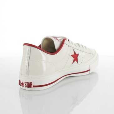 CONVERSE コンバース ONE STAR J ワンスター 46512 ホワイト／レッド 白 レディース スニーカー 靴