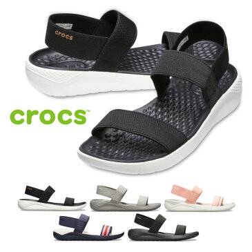 クロックス ライトライド サンダル レディース crocs Women's LiteRide Sandal 205106 スポーツサンダル シャワーサンダル ストラップサンダル バンド ゴム 履きやすい 歩きやすい アウトドア レジャー セール