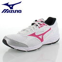 ミズノ MIZUNO マキシマイザー 20 MAXIMIZER 20 K1GA180159 ホワイト×ピンク レディース ランニング スニーカー 3E ランニングシューズ セール