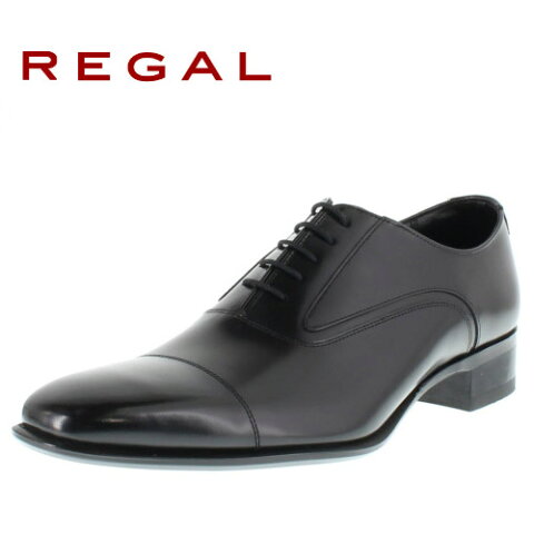 リーガル REGAL 靴 メンズ ビジネスシューズ 725R AL ブラック ストレートチップ 内羽根式 紳士靴 日本製 2E 本革