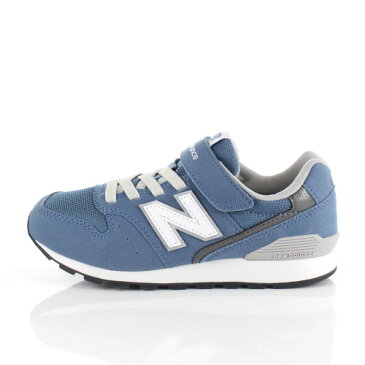 ニューバランス キッズ ジュニア スニーカー new balance YV996 CDB DENIM BLUE ブルー 通学 ベルクロ