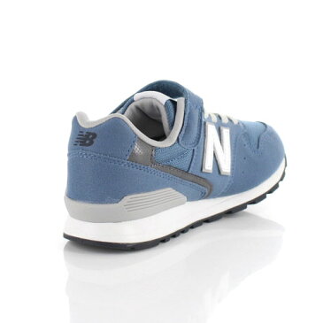 ニューバランス キッズ ジュニア スニーカー new balance YV996 CDB DENIM BLUE ブルー 通学 ベルクロ